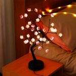 Nachttischlampe Blühender Bonsai