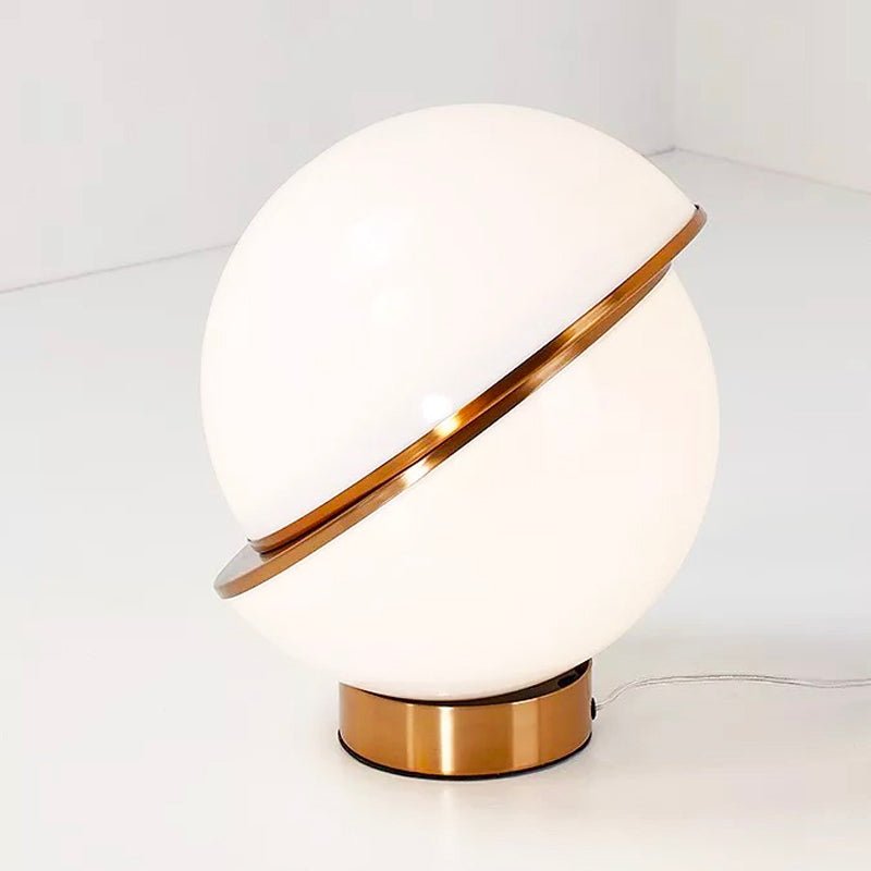 Nachttischlampe Design Goldkugel – Produktansicht 3