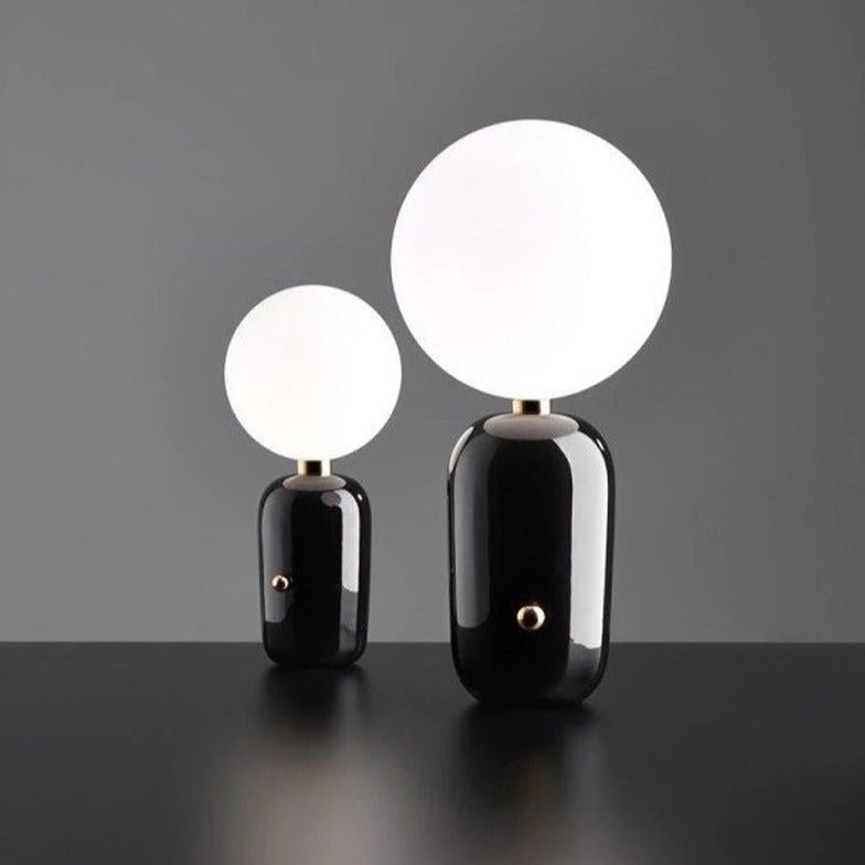 Nachttischlampe Design Kugelform – Produktansicht 3
