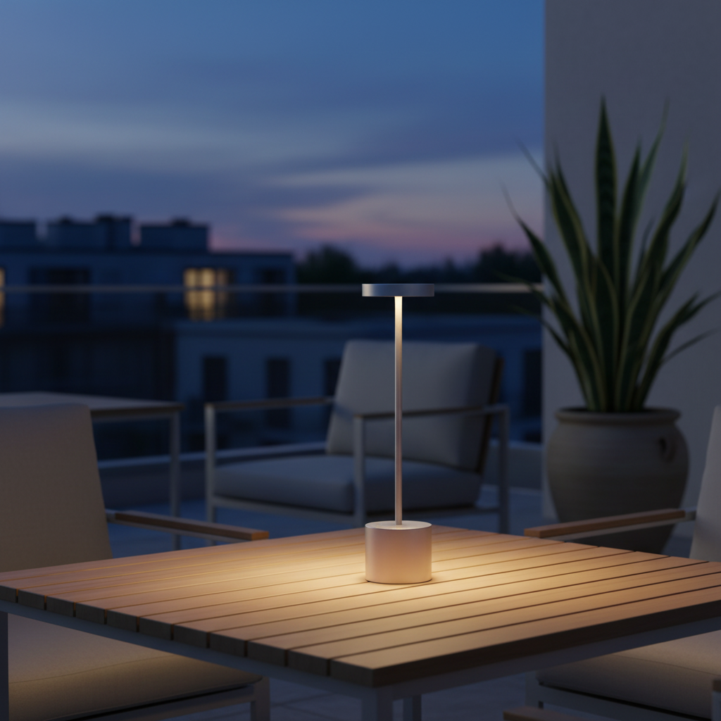 Nachttischlampe Design Wiederaufladbar – Produktansicht 8