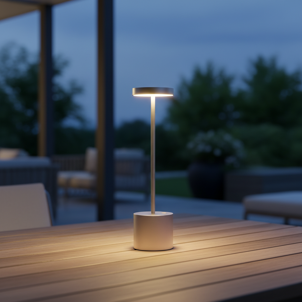Nachttischlampe Design Wiederaufladbar – Produktansicht 10