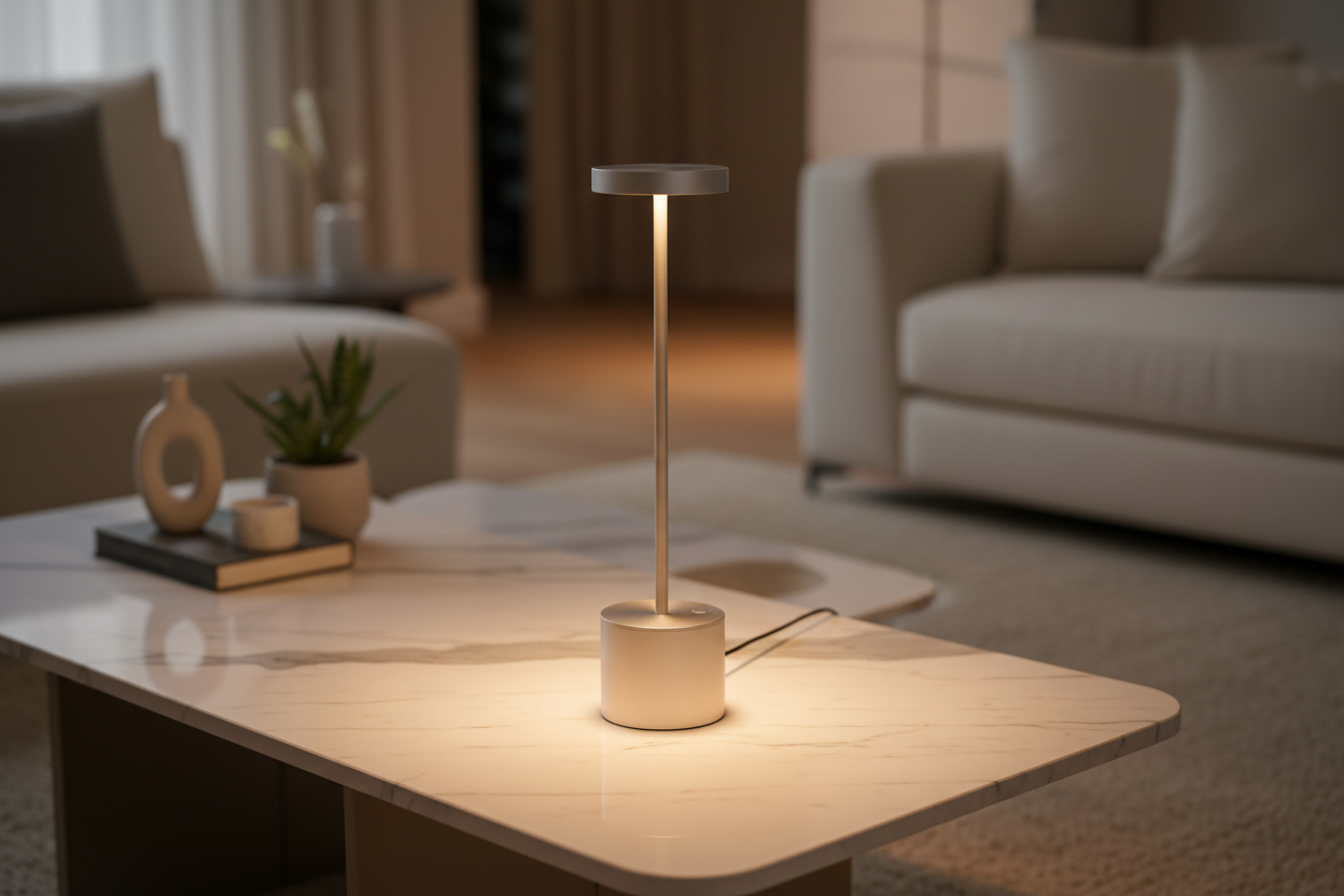 Nachttischlampe Design Wiederaufladbar – Produktansicht 11