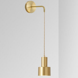 Nachttischlampe Hängend Gold Design