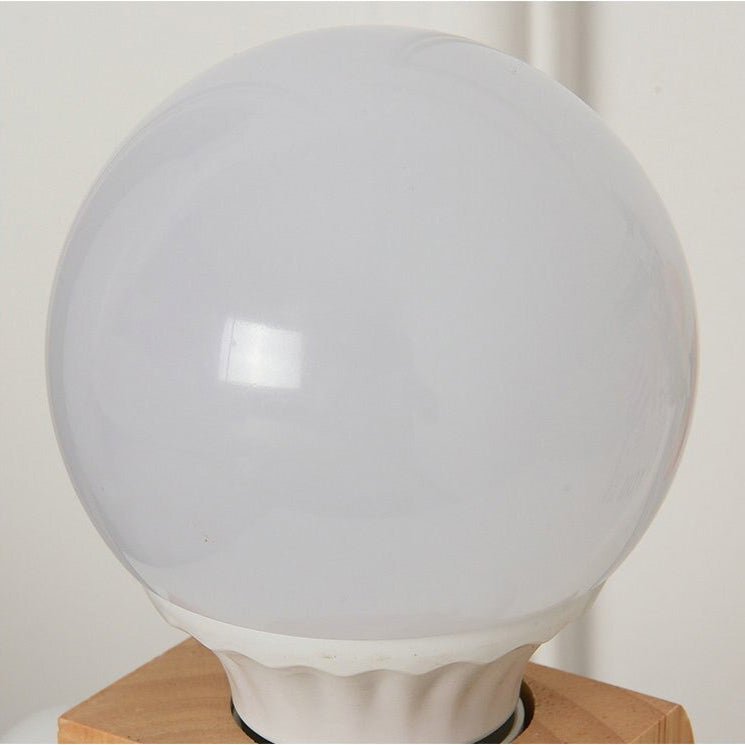 Nachttischlampe Holz Menschliche Figur – Produktansicht 5