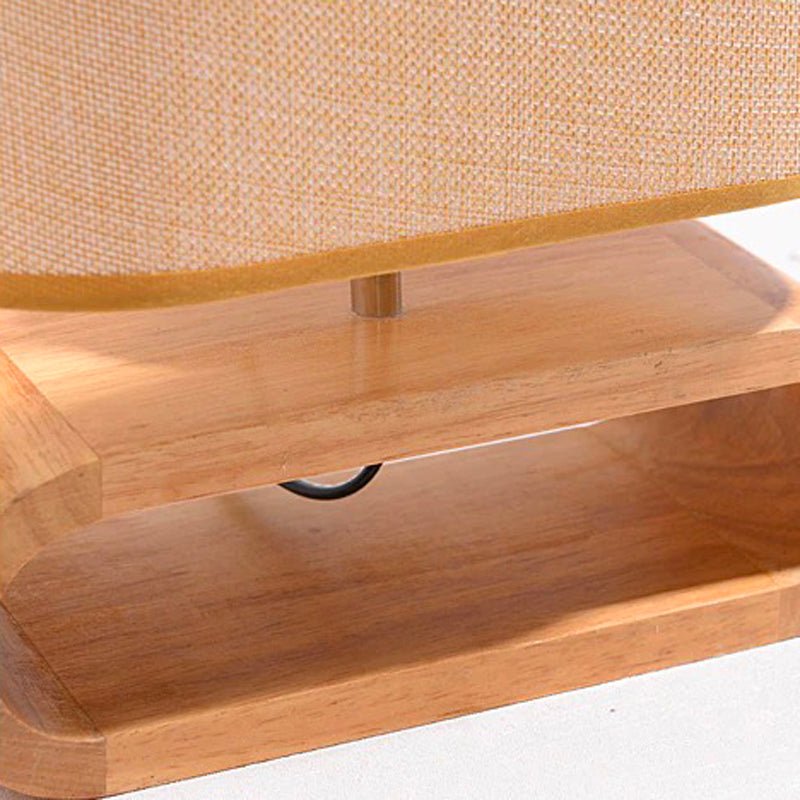 Nachttischlampe Holz Nordisch – Produktansicht 4