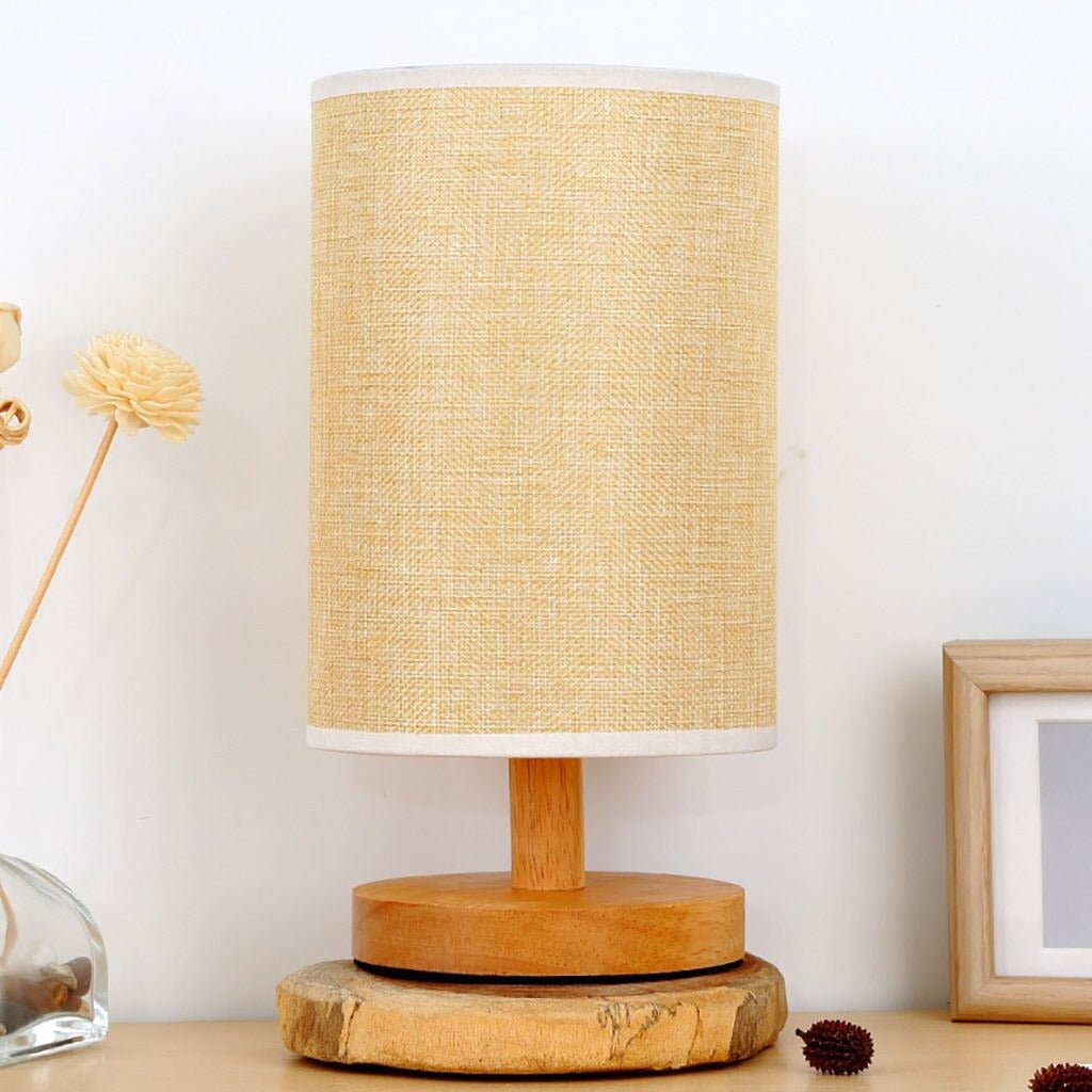 Nachttischlampe Holz Skandinavisch – Produktansicht 2
