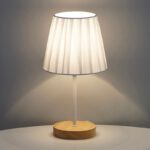 Nachttischlampe Holz Skandinavisch Sternform
