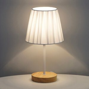 Nachttischlampe Holz Skandinavisch Sternform