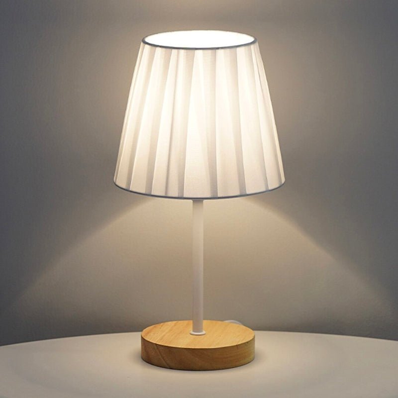 Nachttischlampe Holz Skandinavisch Sternform