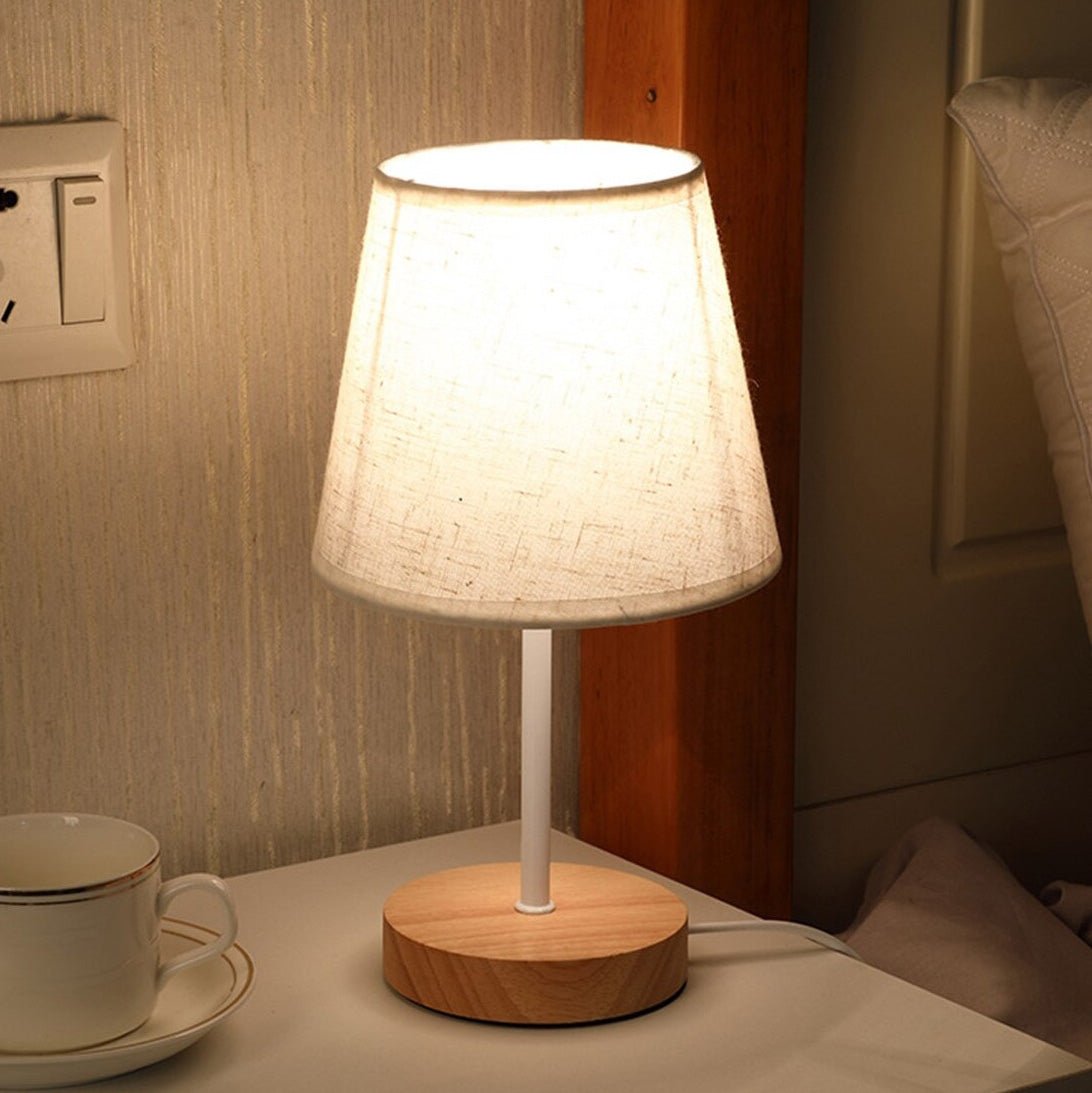 Nachttischlampe Holz Skandinavisch Sternform – Produktansicht 2