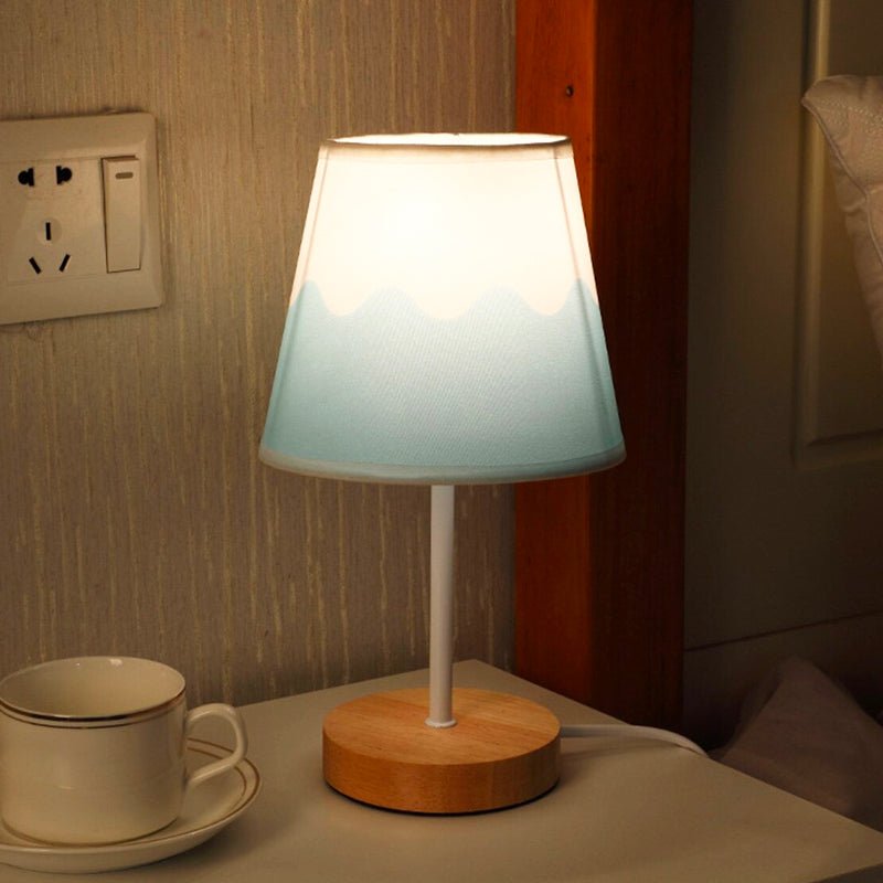 Nachttischlampe Holz Skandinavisch Sternform – Produktansicht 3