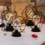 Nachttischlampe Industriell Batteriebetrieben