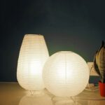 Nachttischlampe Japanisch Papierlaterne