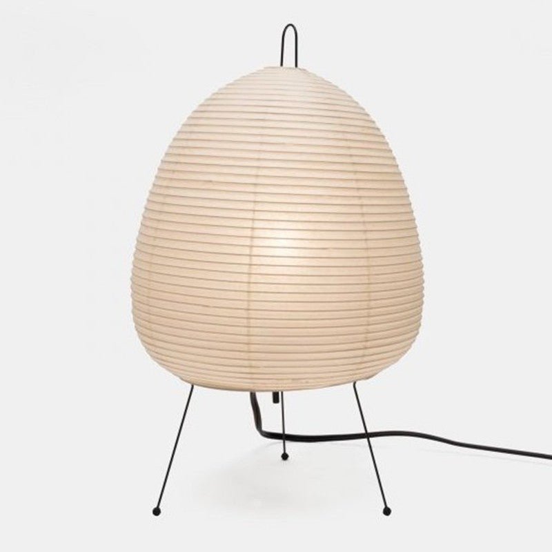 Nachttischlampe Japanisch Papierleuchte Rund – Produktansicht 4
