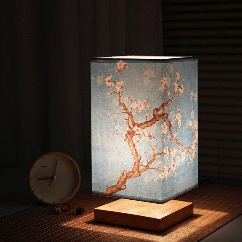 Nachttischlampe Japanisch Skandinavisch – Produktansicht 2