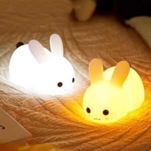 Nachttischlampe Kinder Hase