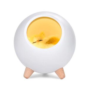 Nachttischlampe Kinder Katze Kabellos