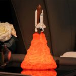 Nachttischlampe Kinder Raketenstart