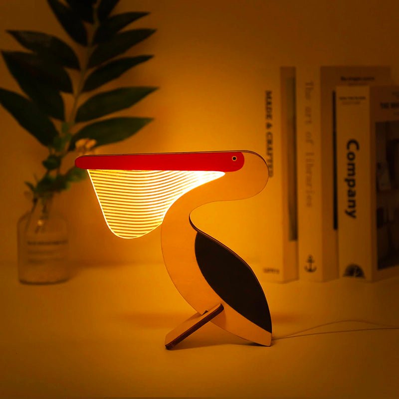 Nachttischlampe Kinder Tiermotive – Produktansicht 3