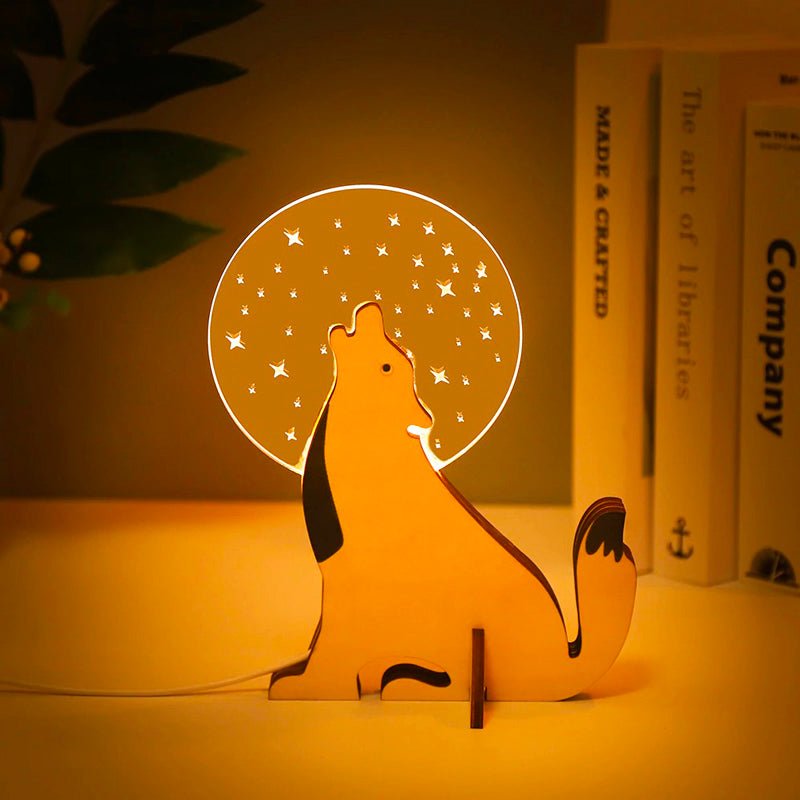 Nachttischlampe Kinder Tiermotive – Produktansicht 4