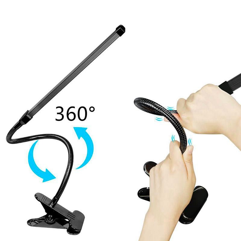 Nachttischlampe Klemmleuchte Schwarz – Produktansicht 2