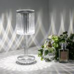 Nachttischlampe LED Diamant Rund