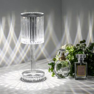Nachttischlampe LED Diamant Rund