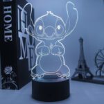 Nachttischlampe LED Kinderfigur Blau