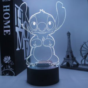 Nachttischlampe LED Kinderfigur Blau