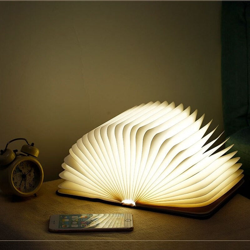 Nachttischlampe LED Leuchtbuch Kabellos – Produktansicht 3