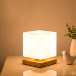 Nachttischlampe LED Quadratisch