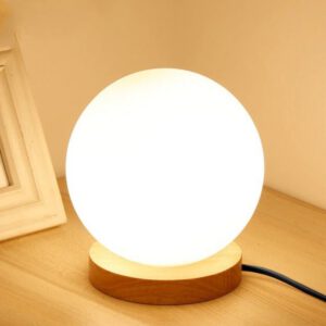 Nachttischlampe LED Rund