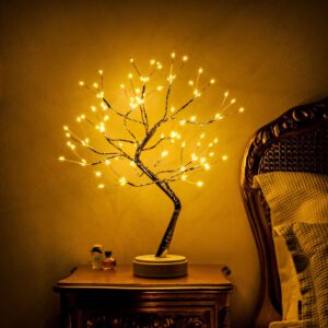 Nachttischlampe Märchenbaum Beleuchtet