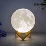 Nachttischlampe Mond