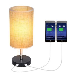 Nachttischlampe Skandinavisch mit Ladefunktion