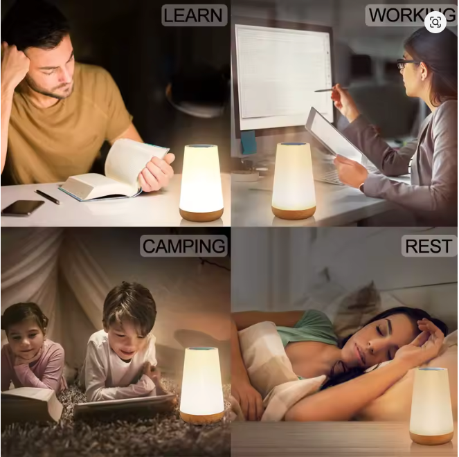 Nachttischlampe Touch Dimmbar – Produktansicht 3
