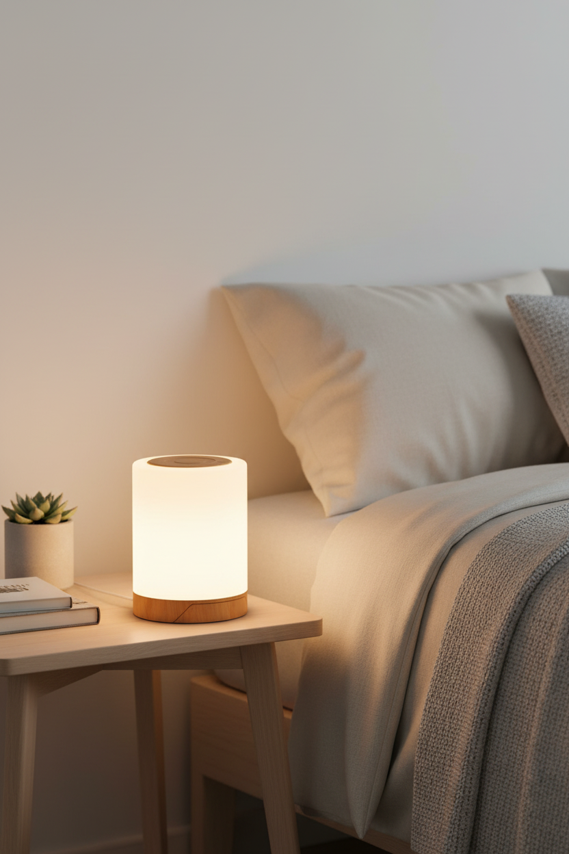 Nachttischlampe Touch Kabellos Wiederaufladbar – Produktansicht 2