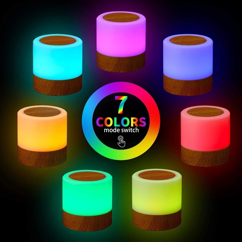 Nachttischlampe Touch LED – Produktansicht 2