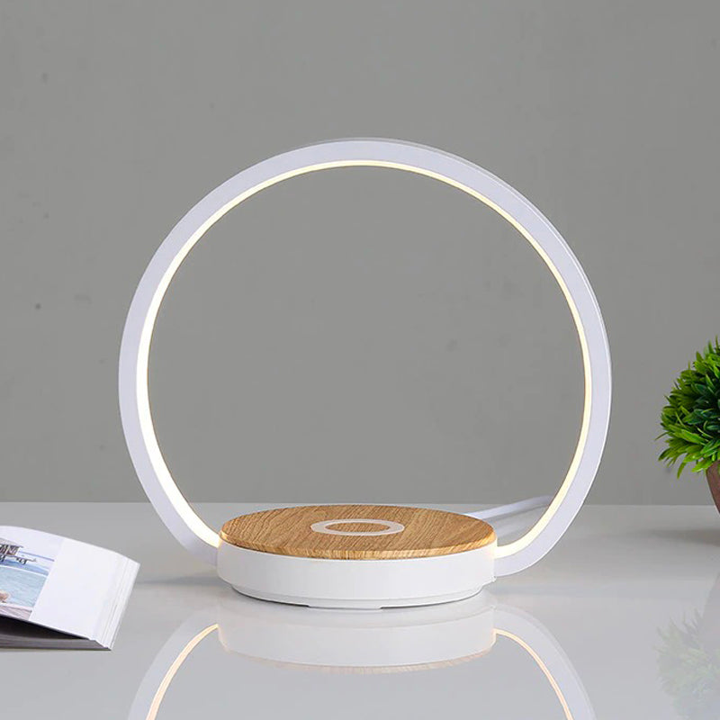 Nachttischlampe Touch mit kabelloser Ladefunktion