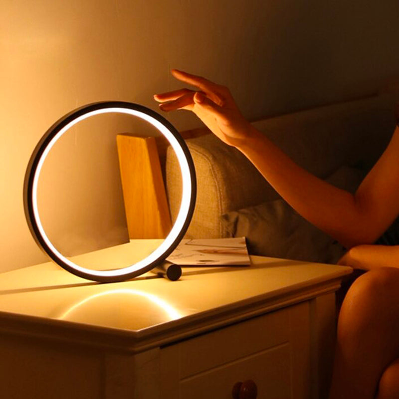 Nachttischlampe Touch Rund – Produktansicht 3