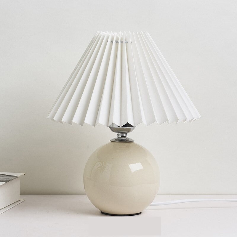 Nachttischlampe Vintage Keramik – Produktansicht 6