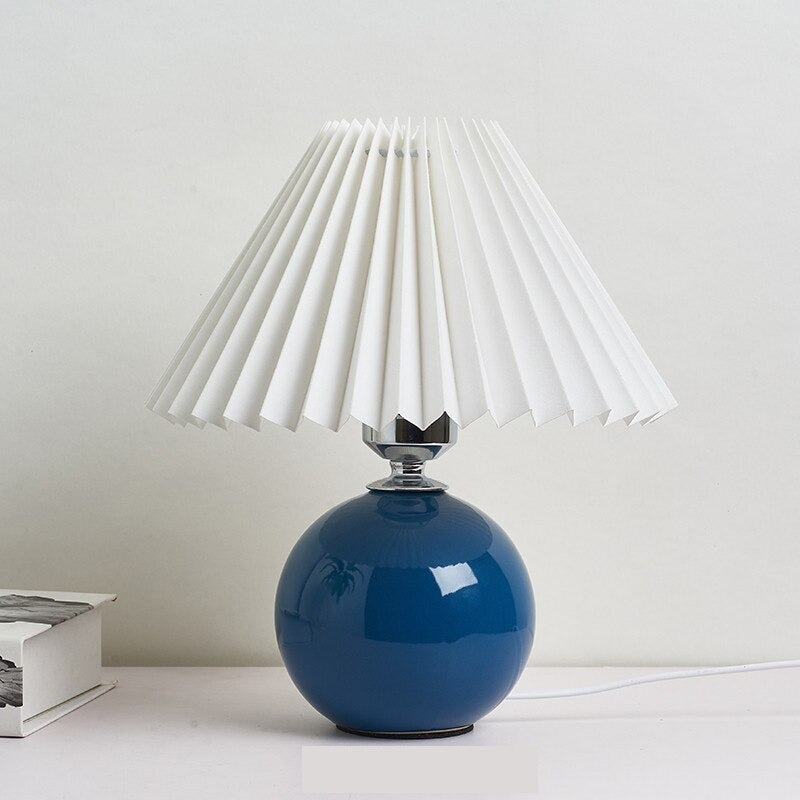 Nachttischlampe Vintage Keramik – Produktansicht 7