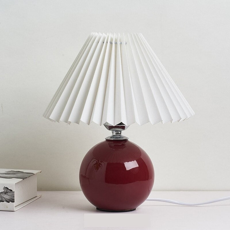 Nachttischlampe Vintage Keramik – Produktansicht 11
