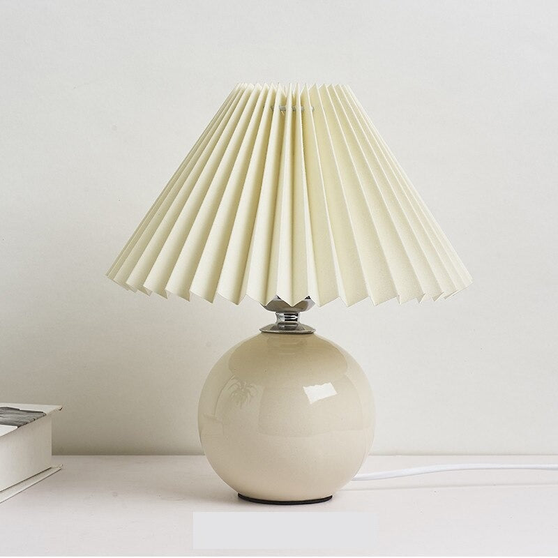 Nachttischlampe Vintage Keramik – Produktansicht 12