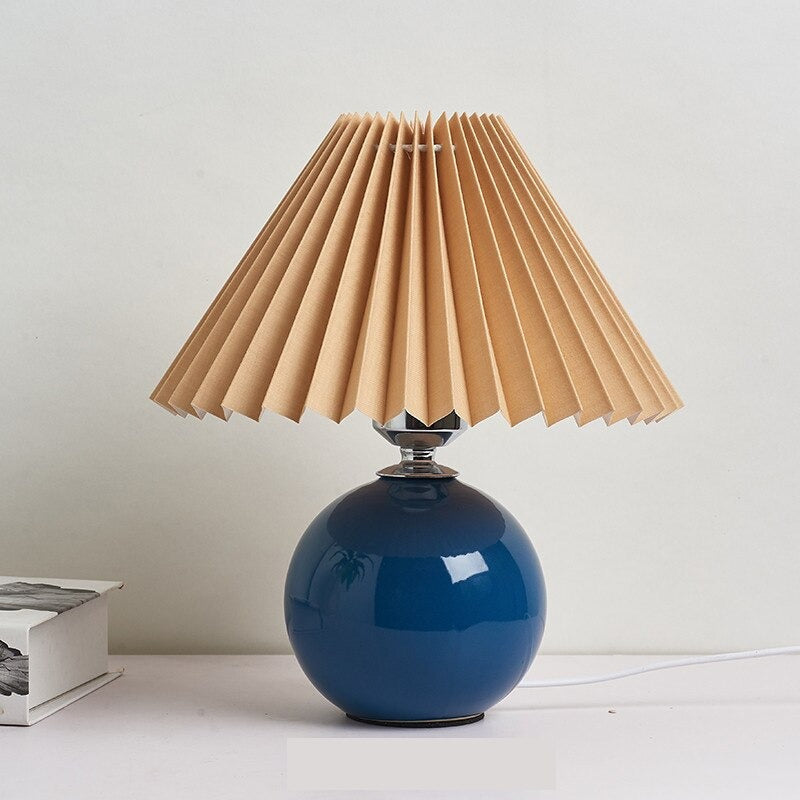Nachttischlampe Vintage Keramik – Produktansicht 17