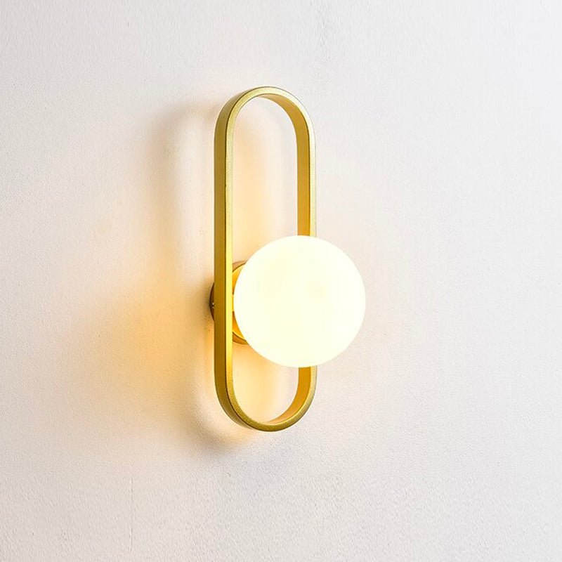 Nachttischlampe Wand Design Kreis