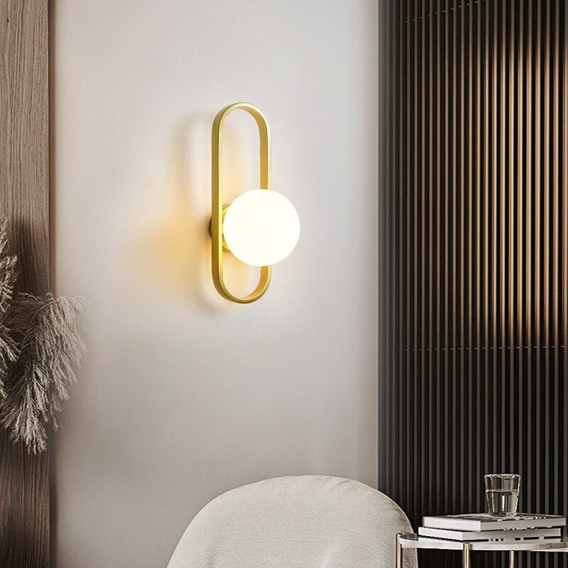 Nachttischlampe Wand Design Kreis – Produktansicht 4