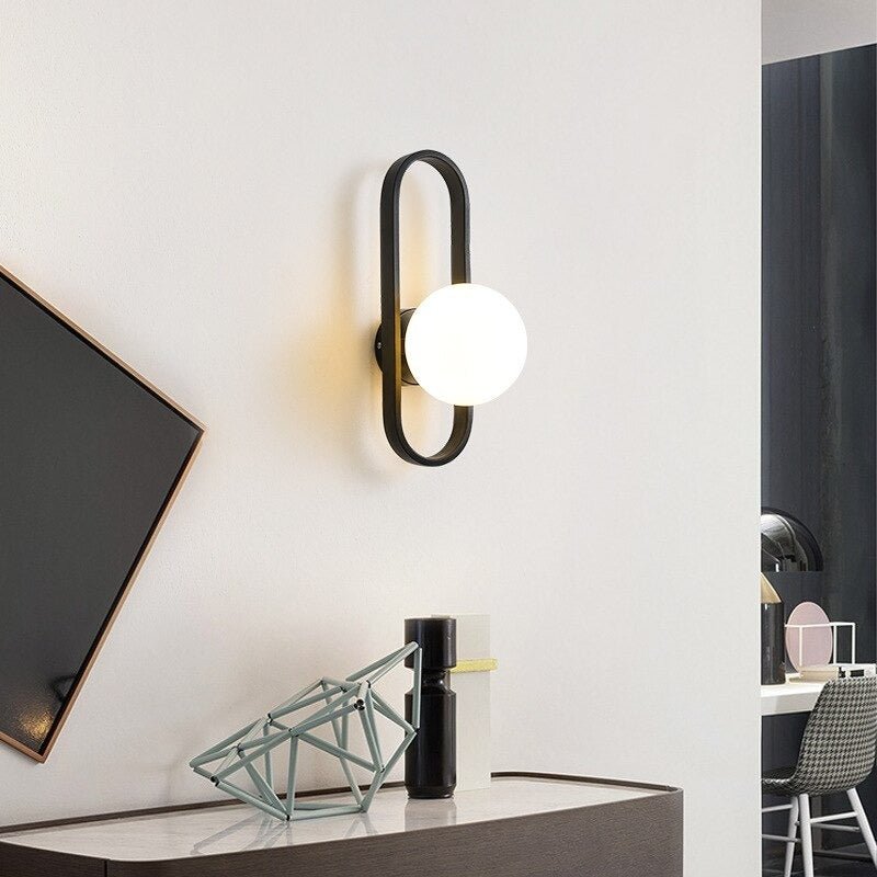 Nachttischlampe Wand Design Kreis – Produktansicht 5