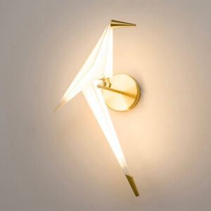 Nachttischlampe Wand Design Vogel