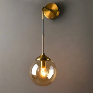 Nachttischlampe Wand Hängend Glas